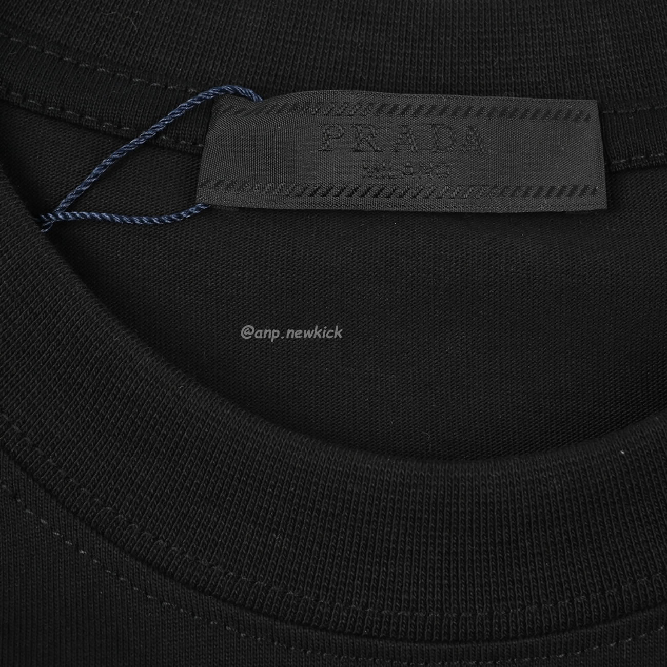 Prada 24ss 3d Toothbrush Embroidered Short Sleeves T Shirt (10) - www.newkick.vip